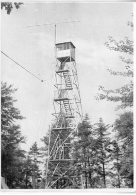 Fire Tower in Grafton, NY Used by W2SZ