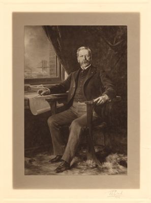 Painted Portrait of Washington Roebling