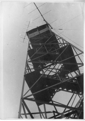 Fire Tower Used During W2SZ Field Day