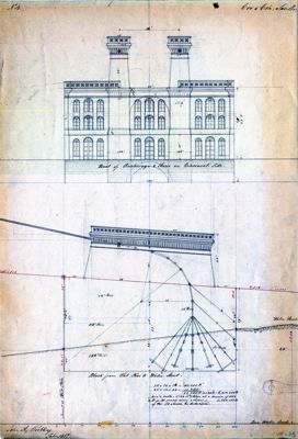 Bridge Anchorage and Stores Drawing