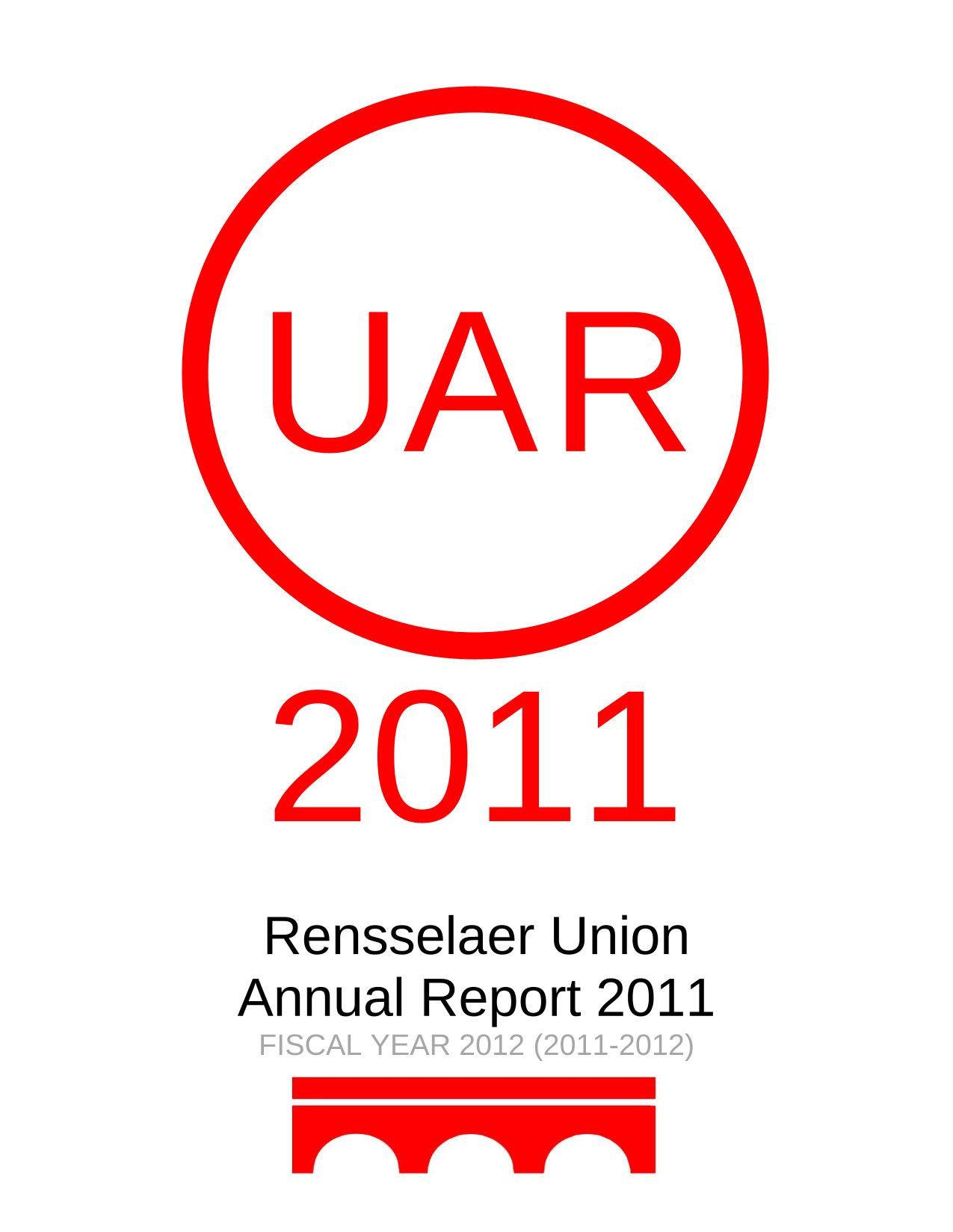 Rensselaer Union Annual Report 2011